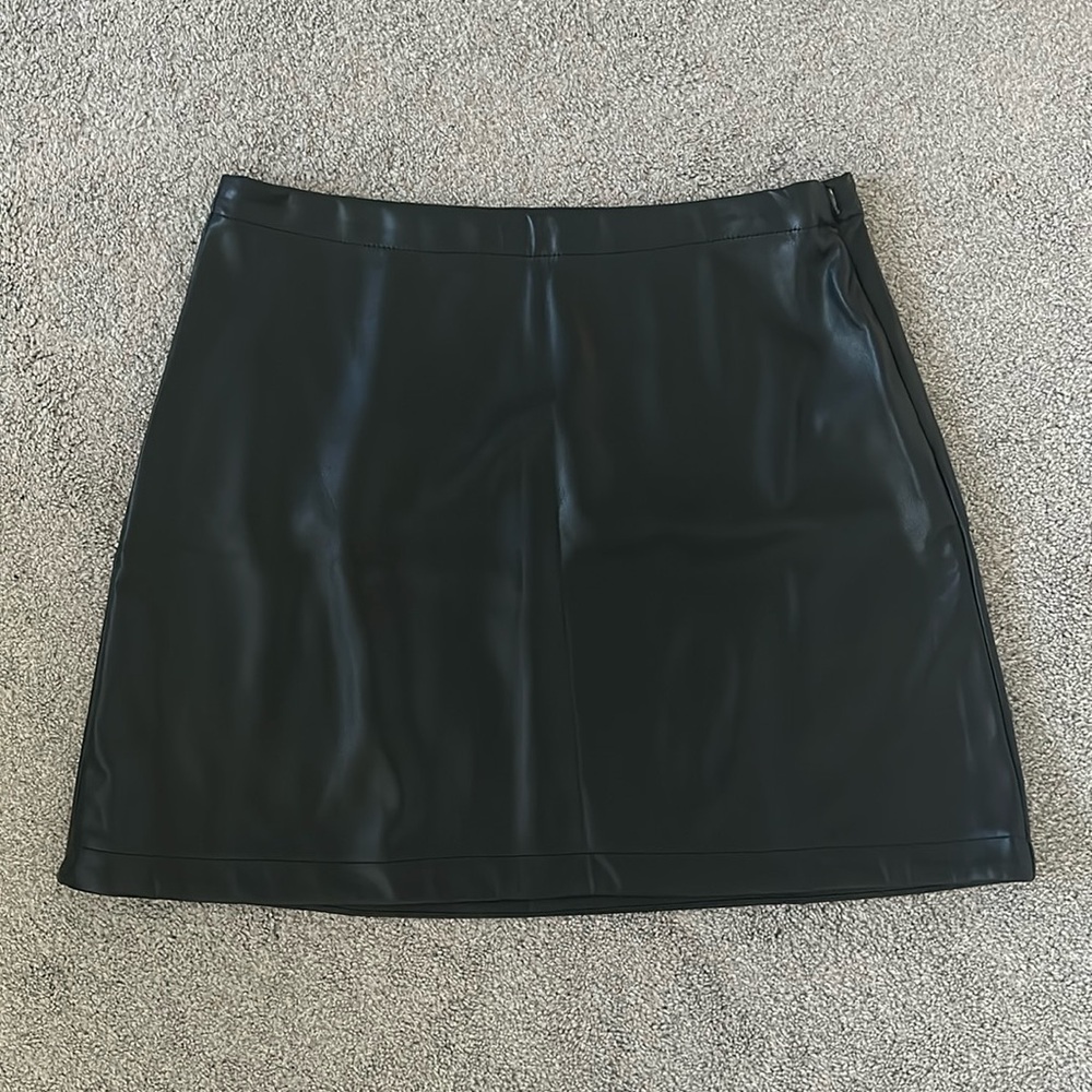Gap Leather Skirt NWT